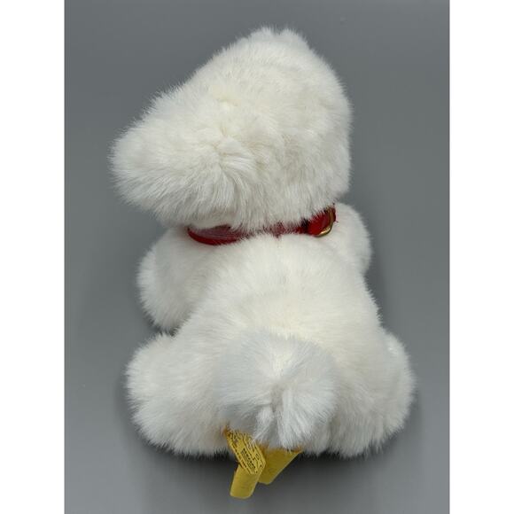 24K Polar Puff SPECIAL EFFECTS White Puppy Dog Cute Plush 1994 ASPCA - Picture 4 of 10
